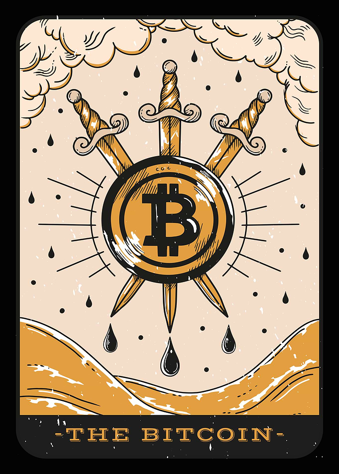 Bitcoin tarot card