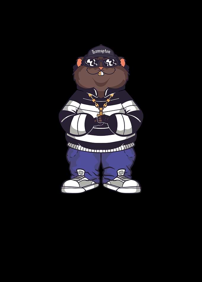 Gangster hamster