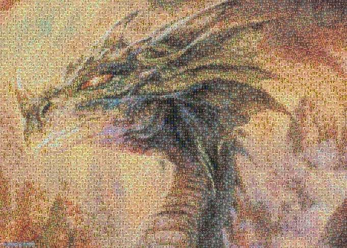 Red Eyed Dragon Head