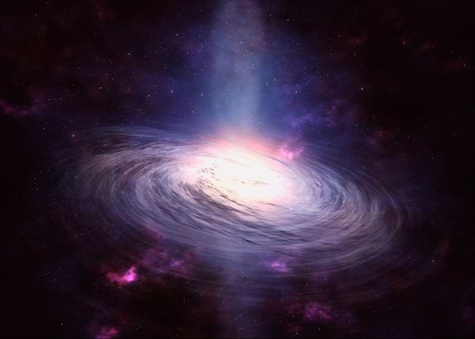 Active Black Hole