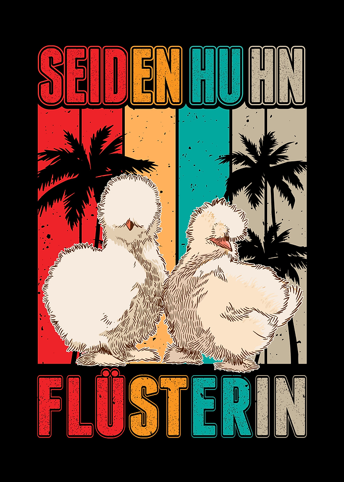 Seidenhuhn Flsterin