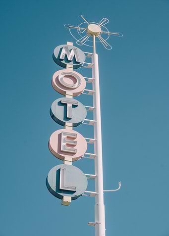 50s Retro Motel Sign