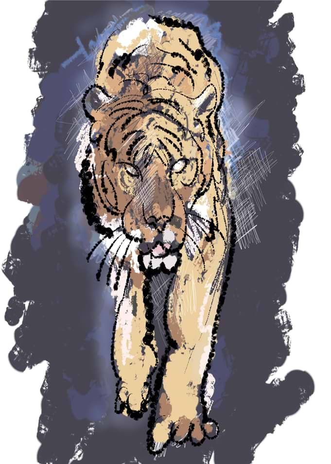 tiger art
