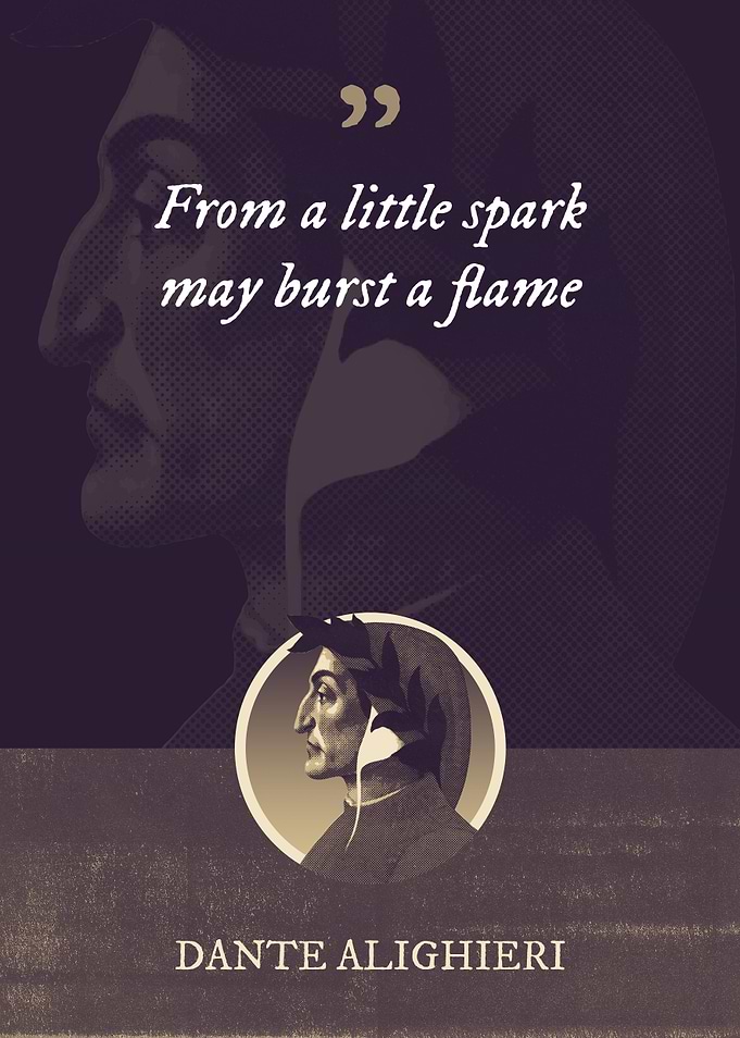 From a little spark may