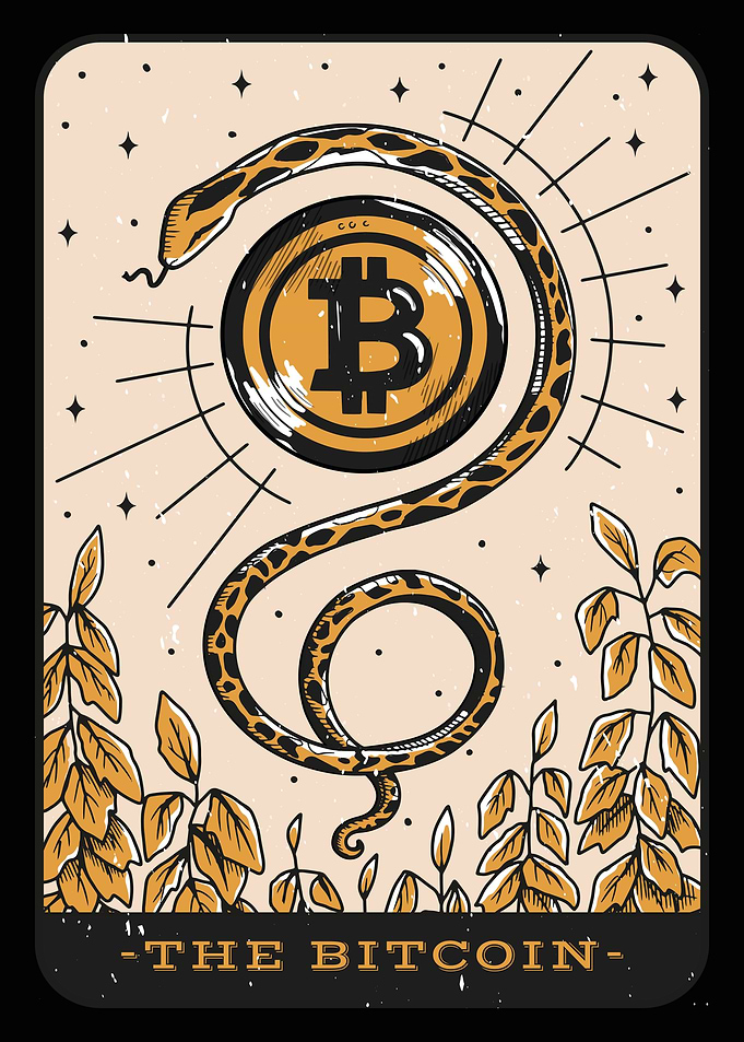 Bitcoin tarot card