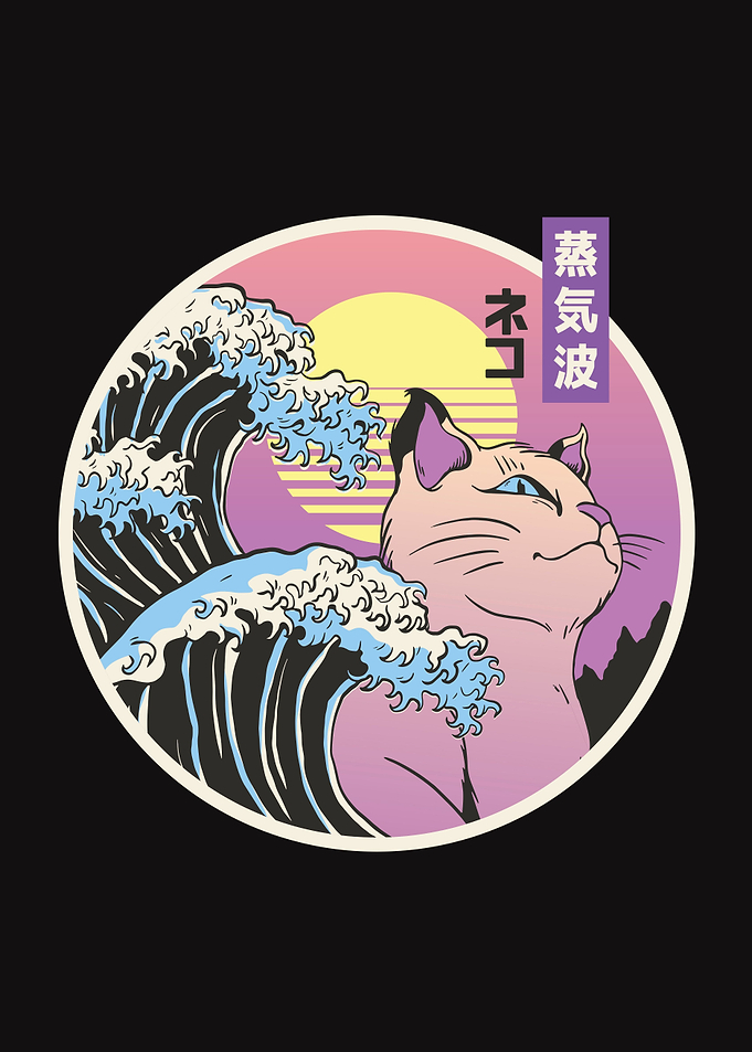 Minimalistic edo japanese