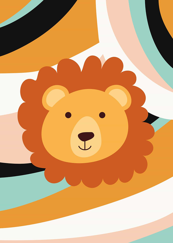 Cute Baby Lion