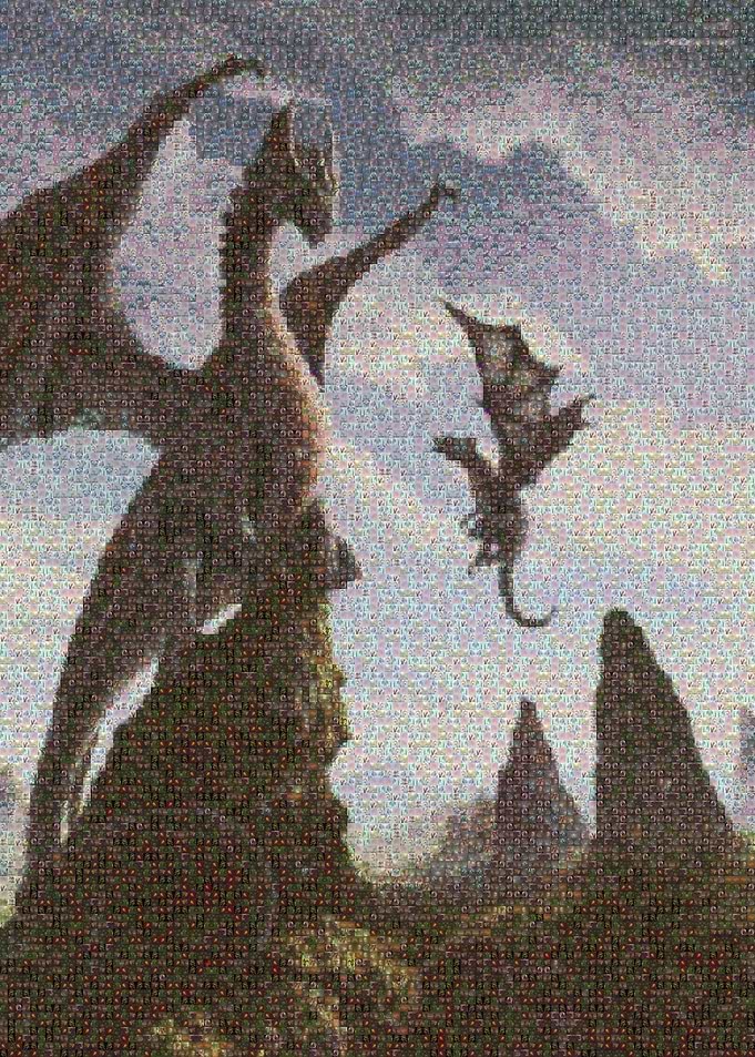 Mother and Baby Dragon