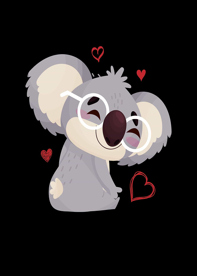 Koala Bear Glasses