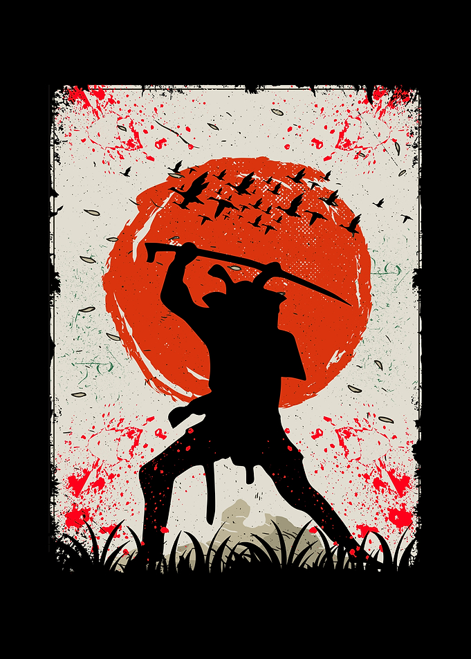 Samurai Japan Swordsman