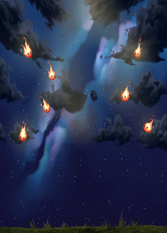 Flames in the Night