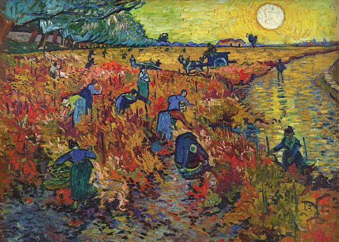 The Red Vineyard