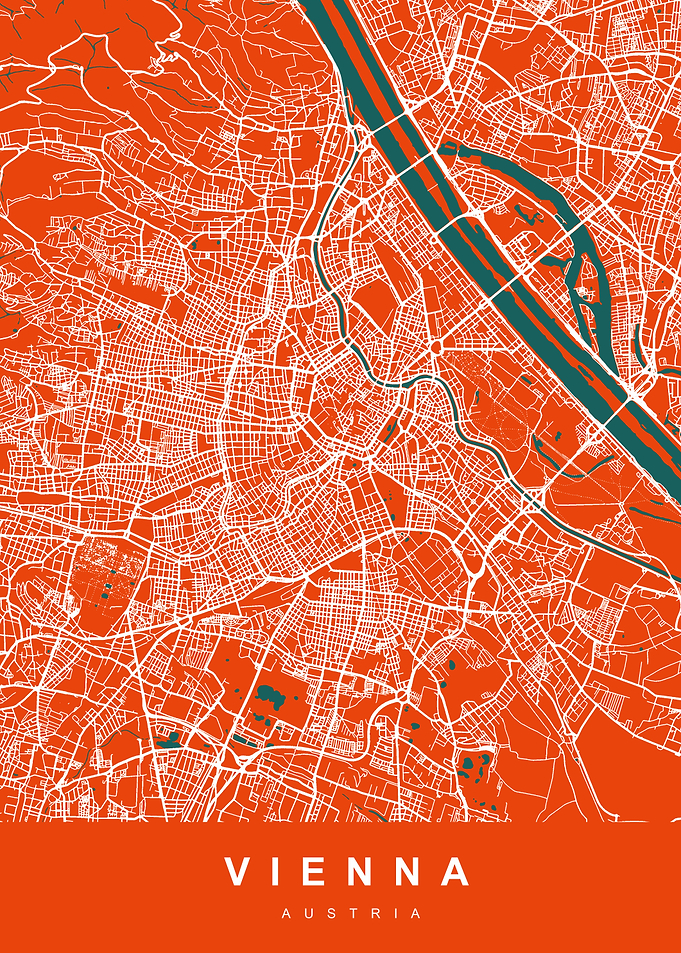 VIENNA City Map Austria