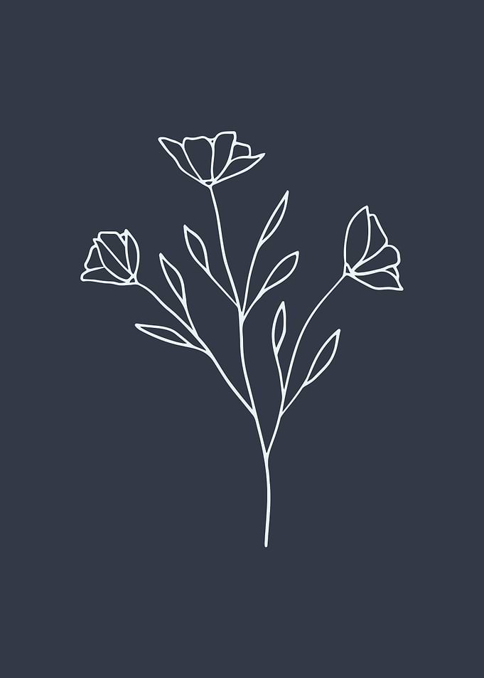 Minimal Art Flower
