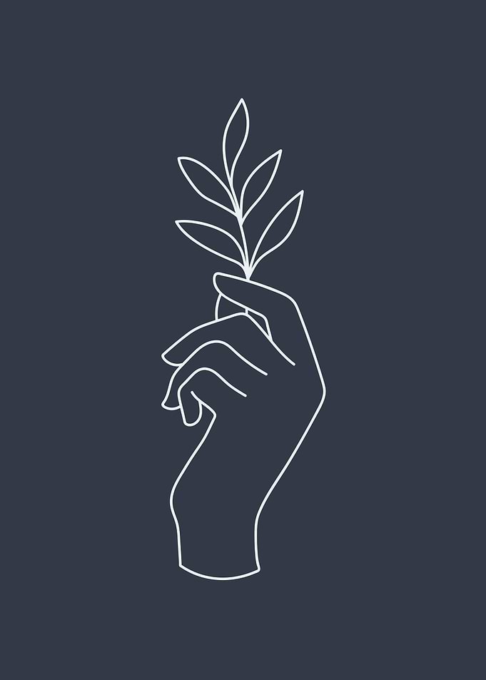 Minimal Art Flower 4