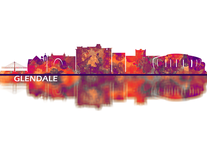 Glendale Arizona Skyline