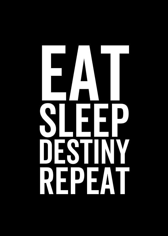Eat Sleep Destiny Repeat