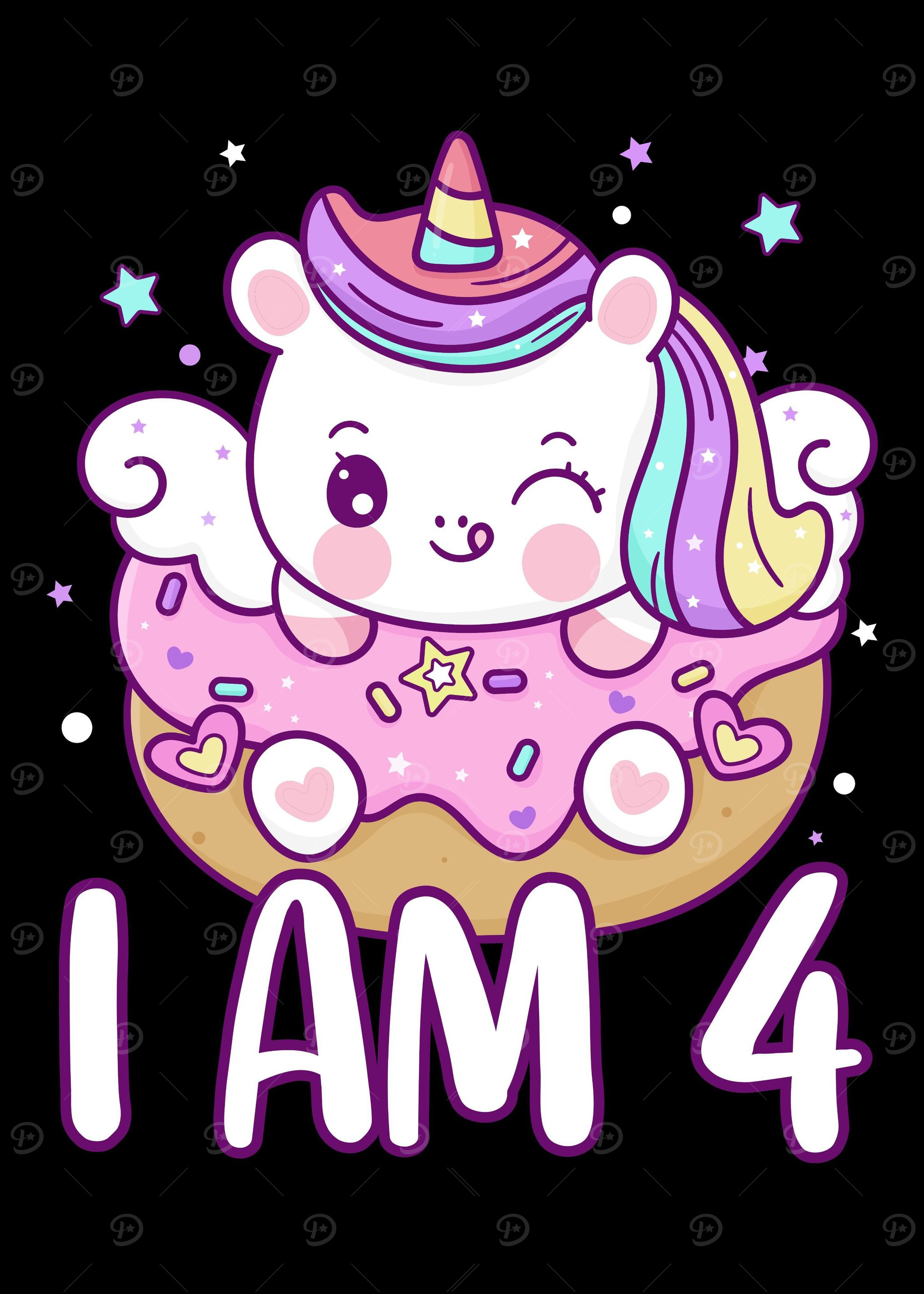 4th Birthday Fourth Girl