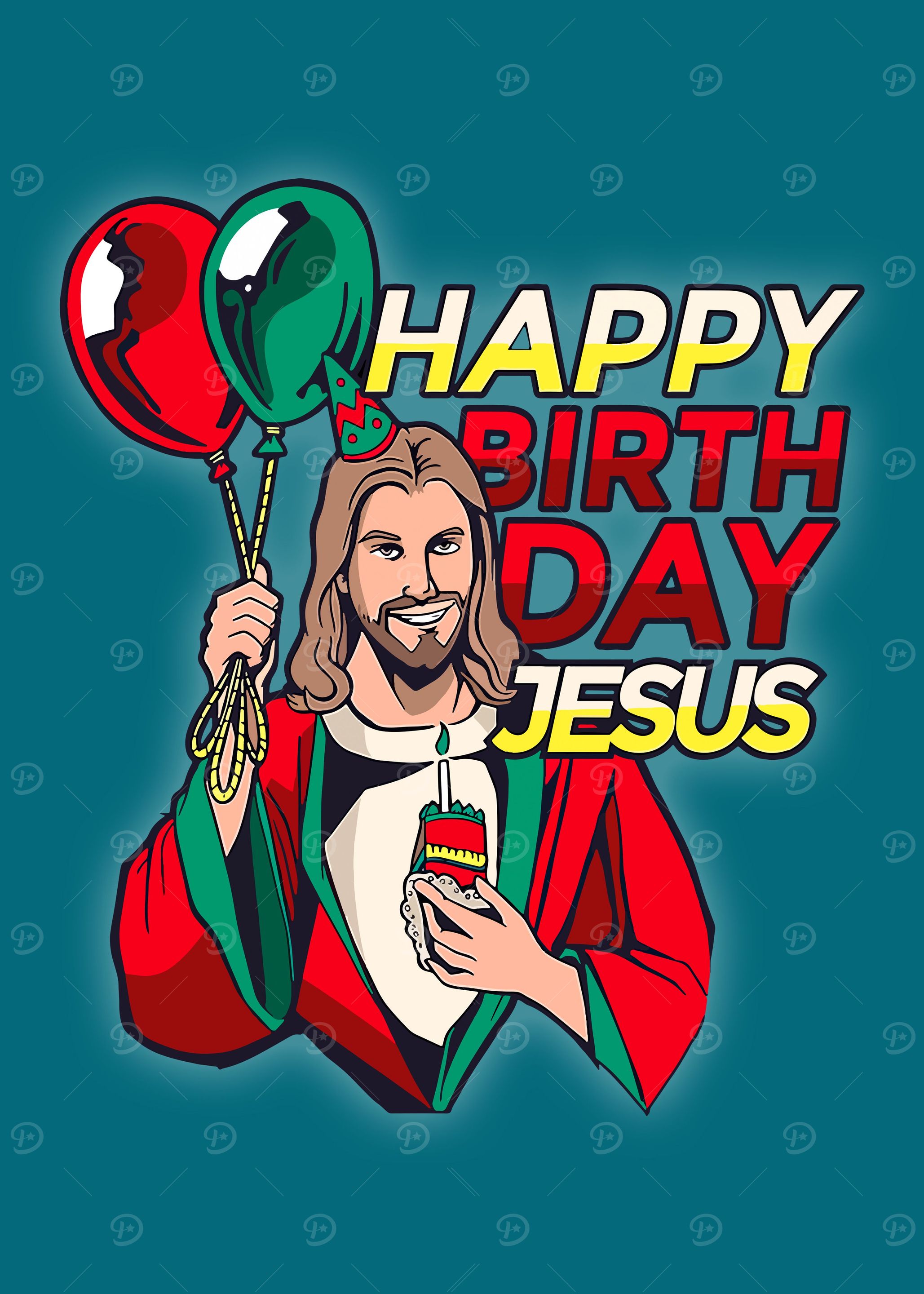 73 Xmas Jesus 73