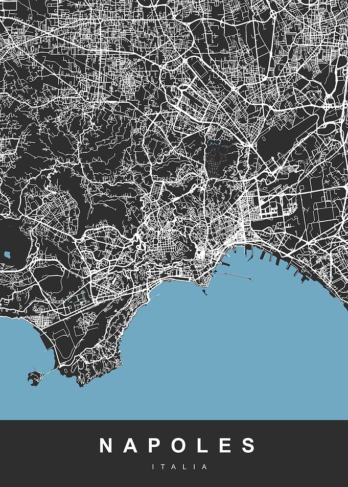 NAPOLES City Map Italia