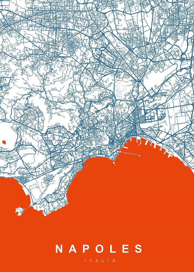 NAPOLES City Map Italia
