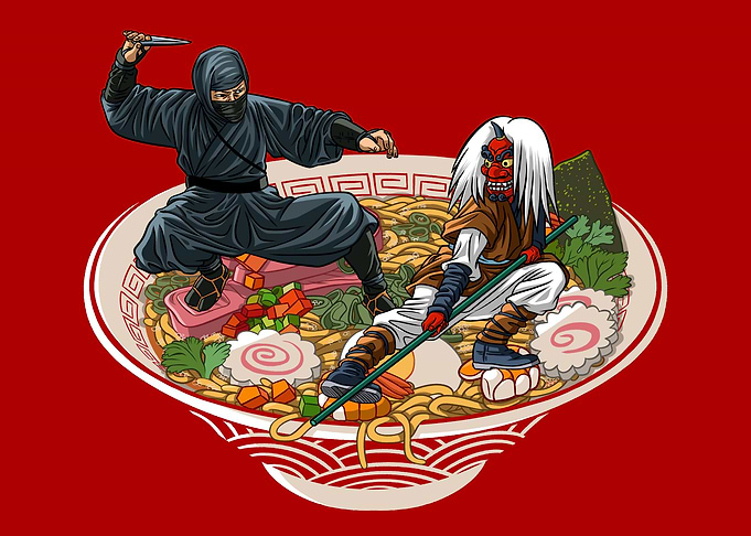 Ninjas on Ramen
