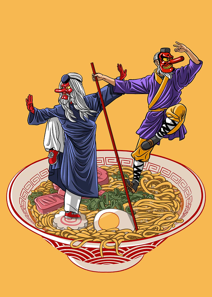 japanese gods in ramen