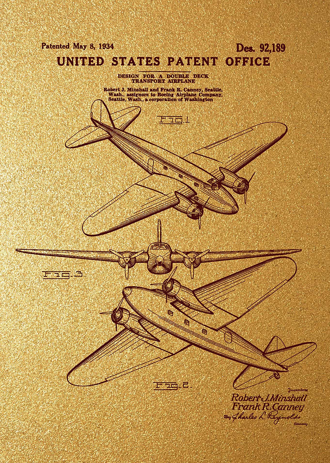 68 Boeing 247 Patent