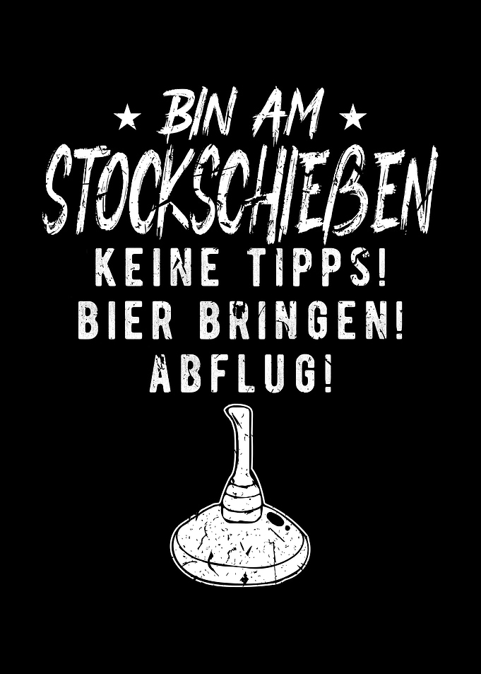 Stockschiessen Geschenk