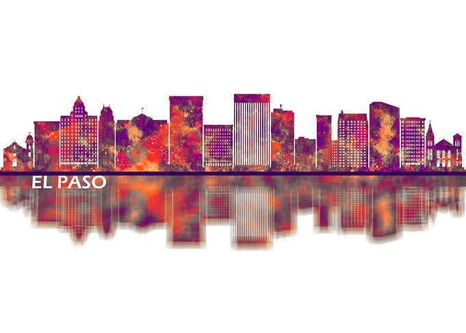 El Paso Texas Skyline