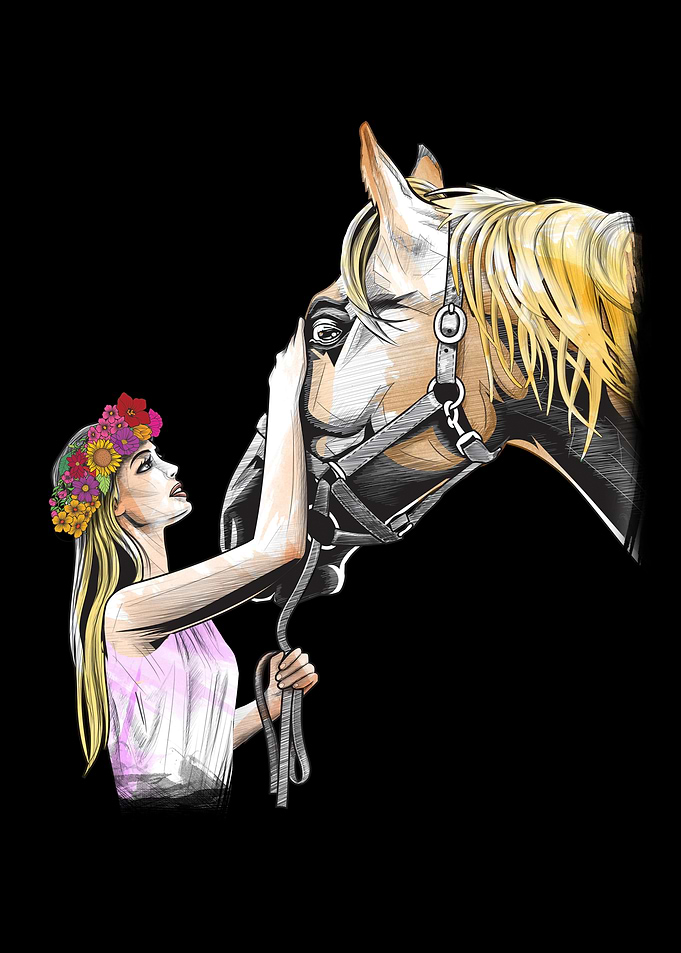 Horse Lover Horseback