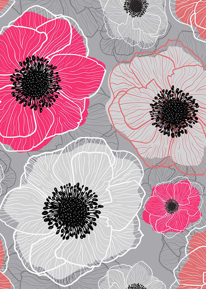 Colorful Anemones G603