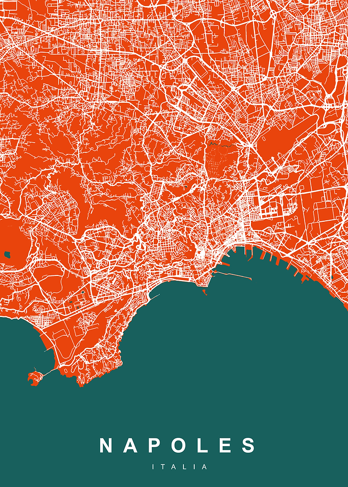 NAPOLES City Map Italia