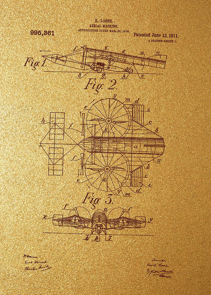 78 Aerial Machine Patent
