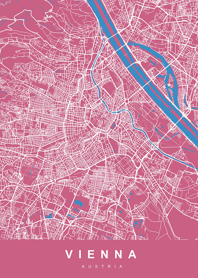 VIENNA City Map Austria