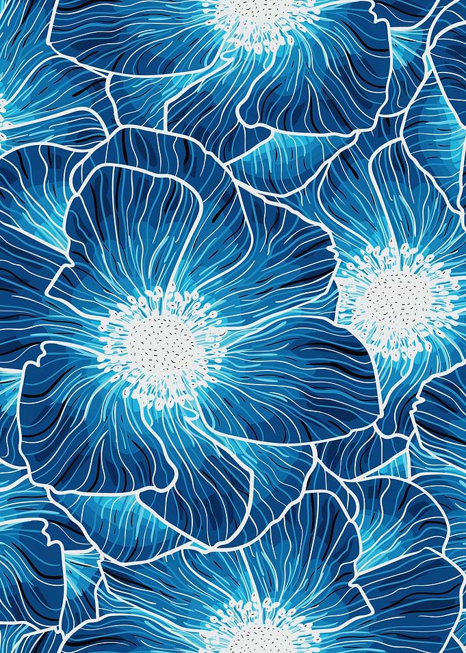 Blue Anemones G605