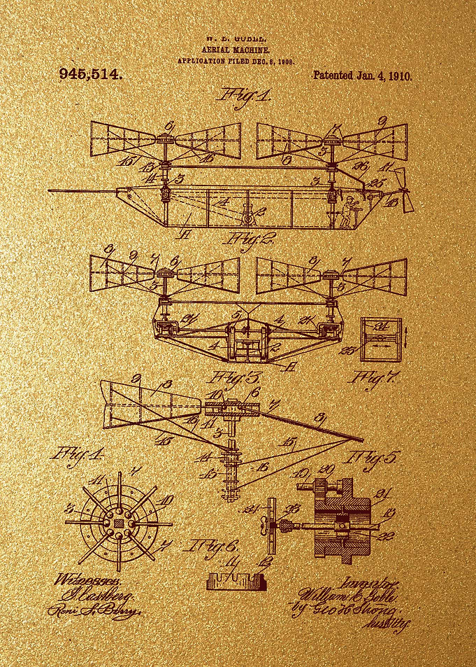 75 1910 Aerial Machine Pa