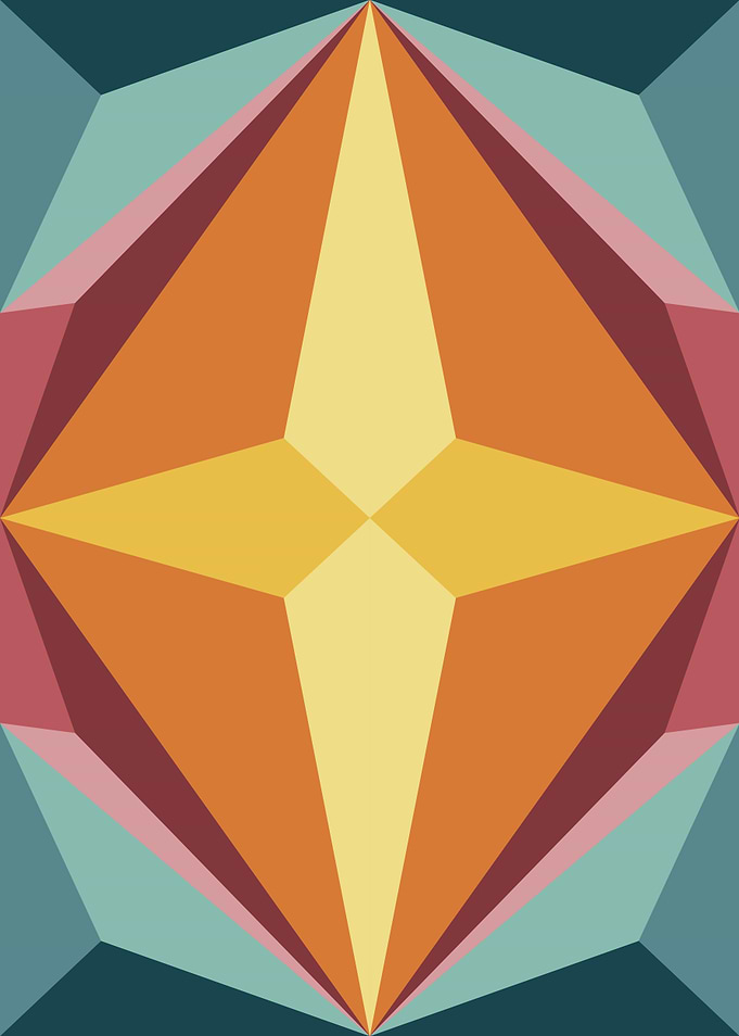 70s Geometric Pattern 2