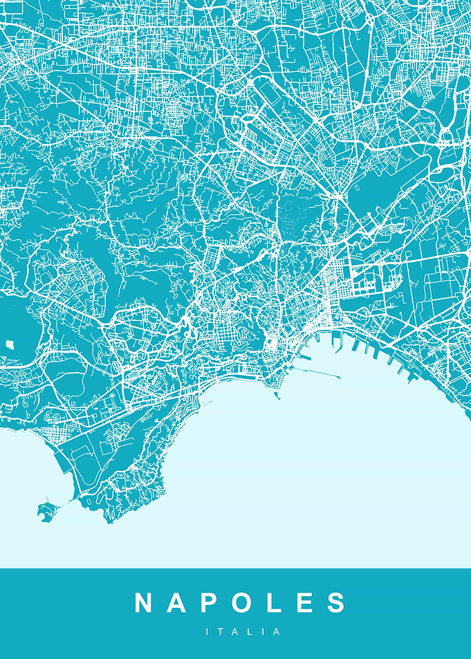 NAPOLES City Map Italia