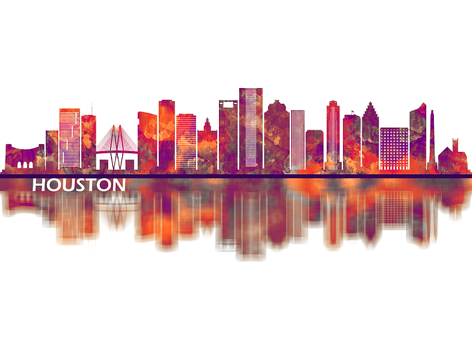 Houston Texas Skyline