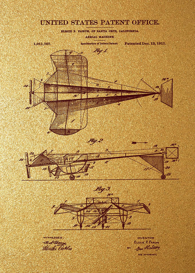72 Aerial Machine Patent