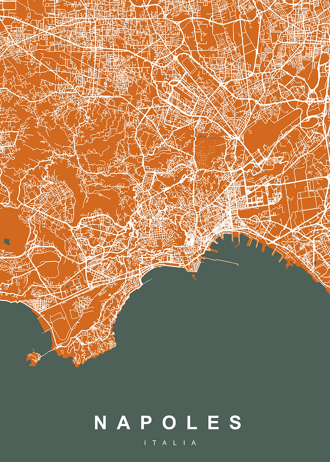 NAPOLES City Map Italia