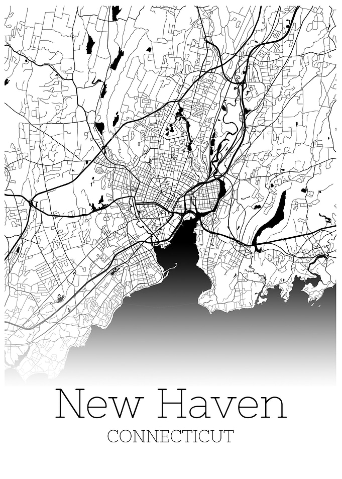 New Haven Connecticut map
