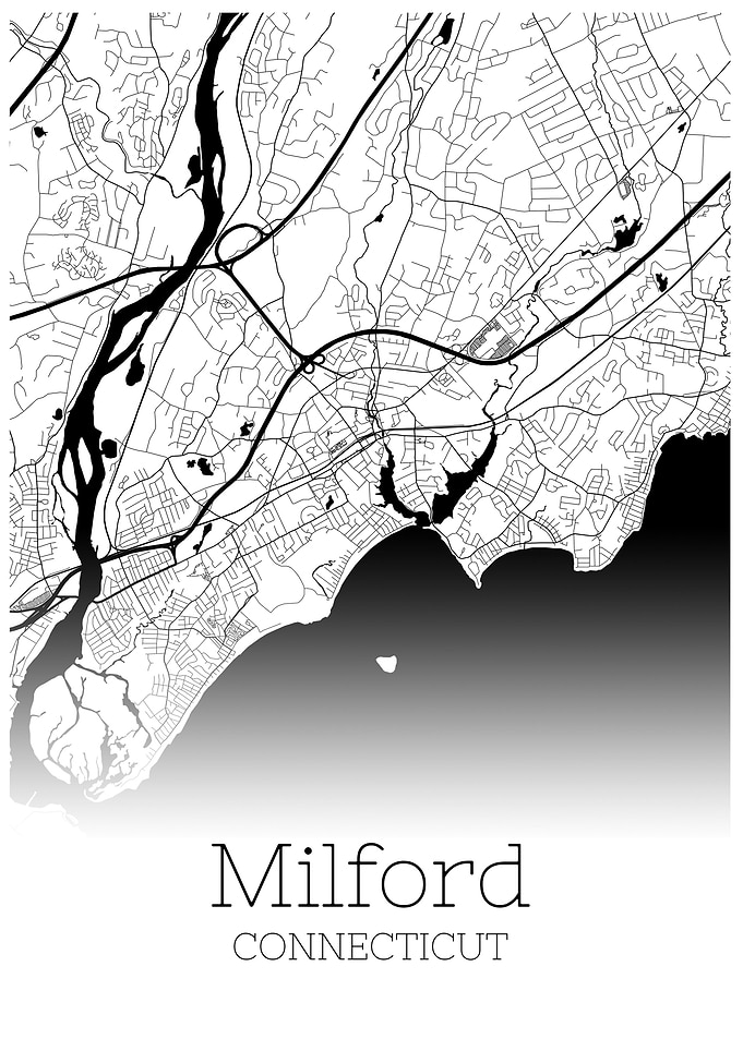 Milford Connecticut map