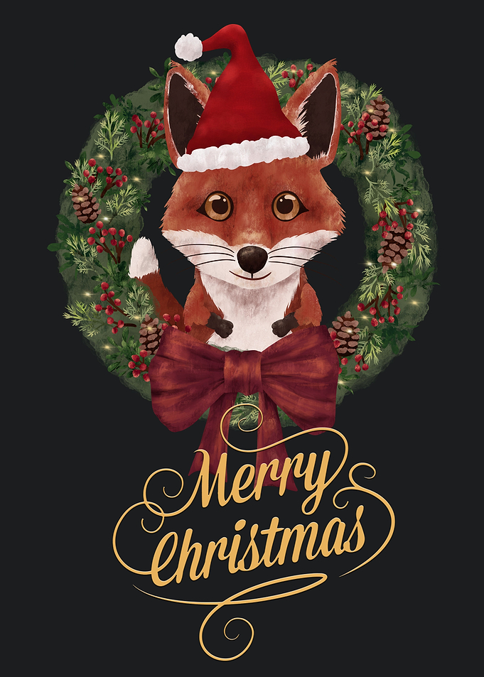 Merry Christmas Fox lover