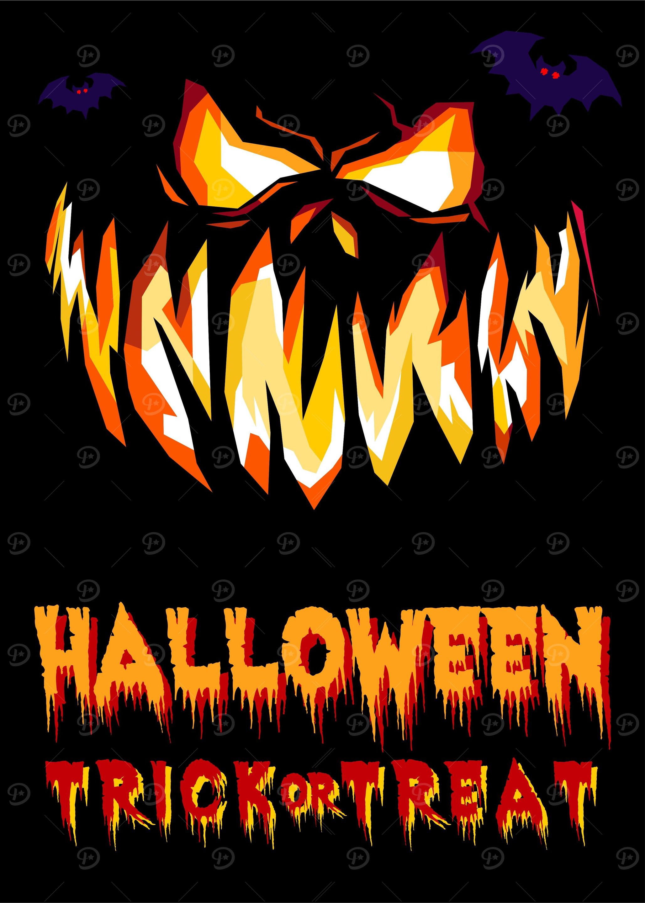 Halloween Pop Art