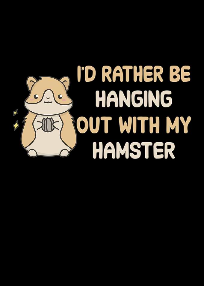 Id rather be hanging out