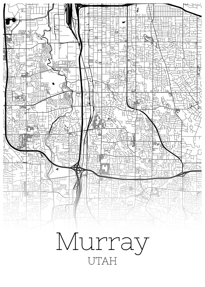 Murray Utah city map
