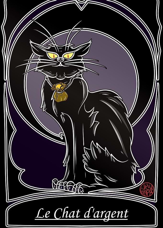 Chat dargent folklore Bre