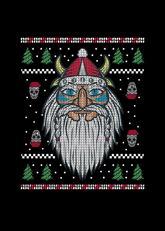 Viking Santa Shirt for